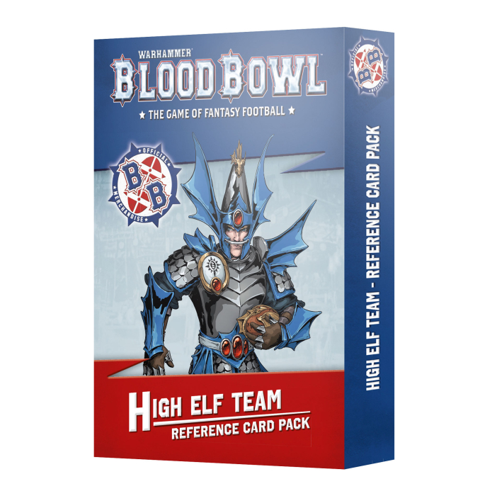 Warhammer - Blood Bowl:  High Elf Team Reference Cards